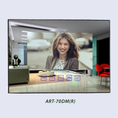 Artego 7” LED LCD Ahizesiz Renkli Daire Monitor